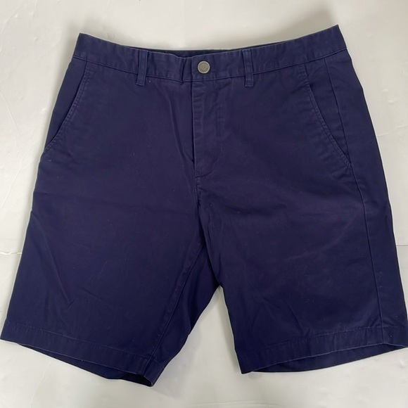 Bonobos Men's Navy Blue Shorts 100% Cotton Size 32 with 9 inch Inseam - Picture 11 of 13
